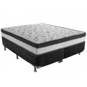 Cama Box + Colchão Queen Size Ortobom Molas Physical Pocket 158x198x47