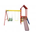 Playground Com Casinha 240x270x300 De Madeira Móveis Rústicos BV Magazine