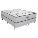 Cama Box + Colchão Casal King Size Ortobom Espuma High Latex 193x203x54