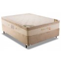 Cama Box + Colchão Casal Pallace Bambu Plus Herval 138x188x60