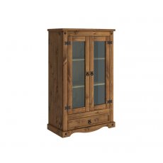 Estante 02 Portas 01 Gaveta Rustic Line Pintura A Base De Cera Mpo Móveis