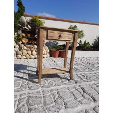 Aparador 1 Gaveta De Madeira Maciça 86X37X55 Móveis Rio Negrinho