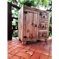Balcão Para Cozinha Sem Tampo 85x80x50 Móveis Rio Negrinho