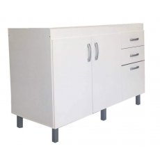 Balcão De Pia 1.20 Branco Cadorin  Flex