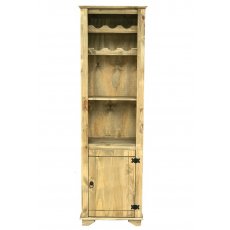 Adega Com 1 Porta De Madeira Maciça 1,84X34X52 Móveis Rio Negrinho