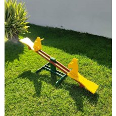 Gangorra De Cavalo 1,80m Madeira Playground Móveis Rústicos Bv Magazine