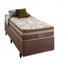 Cama Box + Colchão De Molas Solteiro Assis 88x188x65 Herval