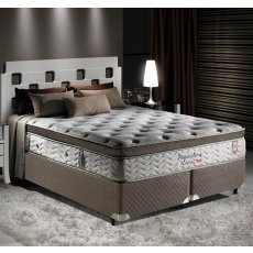 Cama Box + Colchão King Size Imperatore Eco Bamboo Herval 193x203x62