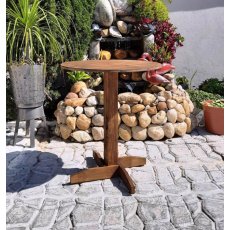 Mesa Bistrô Avulsa De Madeira Maciça Jd Móveis