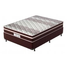 Cama Box + Colchão Casal Molas Prolastic 138x188x62 Probel