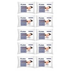 Kit 10 Travesseiros De Espuma Pluma Ortobom