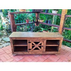 Rack 1 Porta X De Madeira Maciça Móveis Rio Negrinho