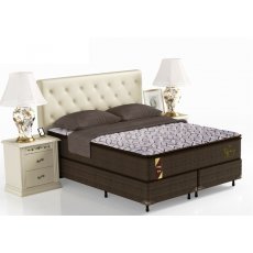 Cama Box Colchão De De Casal King Size Probel Tiffany 193x203x71
