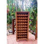 Adega Para Expor Garrafas Plus 1,70x32x72 De Madeira Maciça Móveis Rio Negrinho