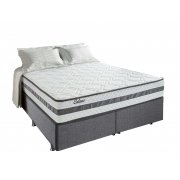 Cama Box + Colchão De Molas Queen Size Catana 158x198x61 Herval