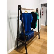 Arara De Roupas De Madeira Maciça Móveis Arpus