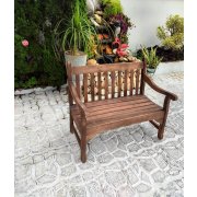 Banco Avulso Com 2 Assentos De Madeira Maciça Móveis Rústicos Bv Magazine