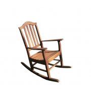 Cadeira De Balanço De Madeira Maciça Móveis Rusticos Bv Magazine