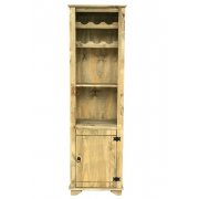 Adega Com 1 Porta De Madeira Maciça 1,84X34X52 Móveis Rio Negrinho