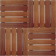 Placa Deck Avulso 50x50: Kit 40 Placas De Madeira Tradição