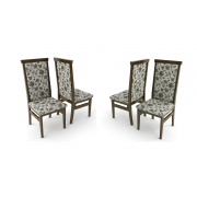 Conjunto De 4 Cadeiras Nobless Móveis Tradição