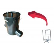 Churrasqueira De Tambor Com Espeto Galvanizado Para Costela Bv Magazine