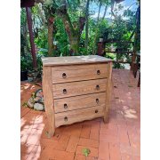 Comoda 4 Gavetas Provence De Madeira Maciça Moveis Rio Negrinho