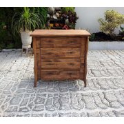 Cômoda 4 Gavetas De Madeira Maciça Móveis Rústicos Adelin