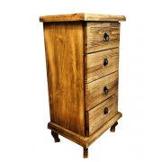 Balcão Gaveteiro De Madeira Maciça Móveis Rústicos Adelin