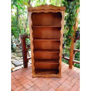 Livreiro Trabalhado Com 5 Prateleiras 1,84X32X82 Móveis Rio Negrinho