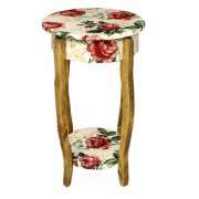 Mesa Lateral Alta Floral Móveis 70x40x40 Rio Negrinho