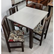 Jogo De Mesa Com 4 Cadeiras Sea Móveis