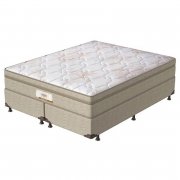 Cama Box + Colchão King Size Molas Prolastic Light 193x203x70 Probel