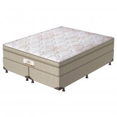Cama Box + Colchão King Size Molas Prolastic Light 193x203x70 Probel