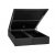 Cama Box Baú De Casal King Size Camurça Cinza 186x198x39 Ortobom
