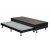 Cama Americana Solteiro Vaz Cori Nero+Cama Auxiliar Com Colchão 88x188