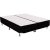 Box Americano Casal King Size Ortobom Light Selado Black 186x198x31