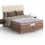 Cama Box + Colchão Queen Size Molas Ensacadas Com Pillow Em Malha 158x198x64 Probel